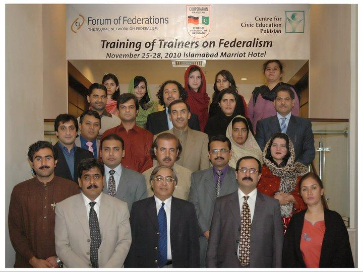 Training of Trainers (ToT) on Federalism