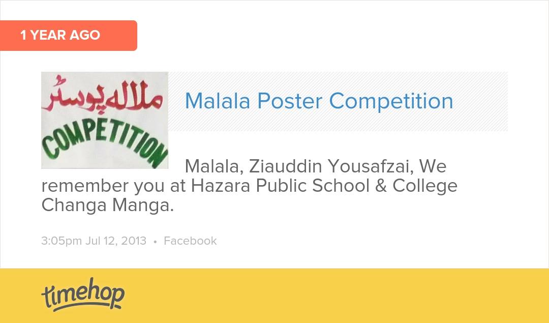 Timehop Photos