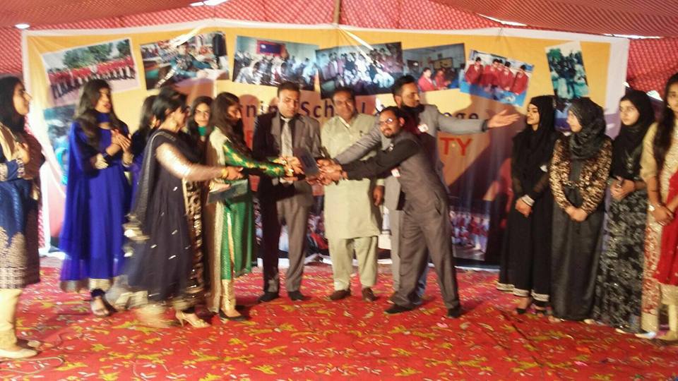 Chief Guest at The Learning School and College KRK