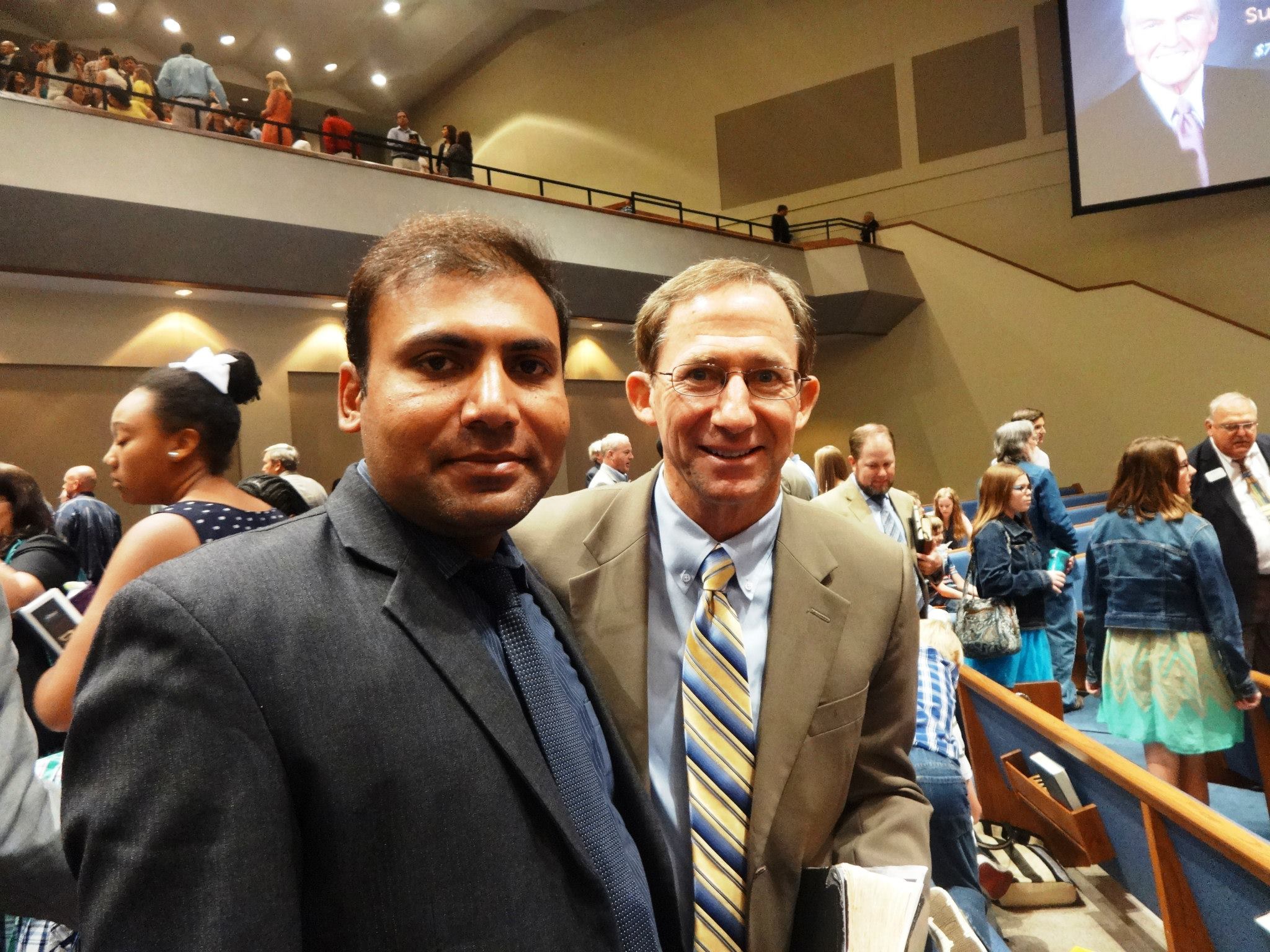 Visit to The First Baptist Church