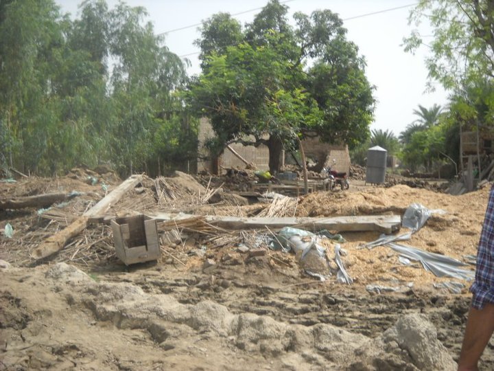 Glimpse of Flood Destruction in Pakistan