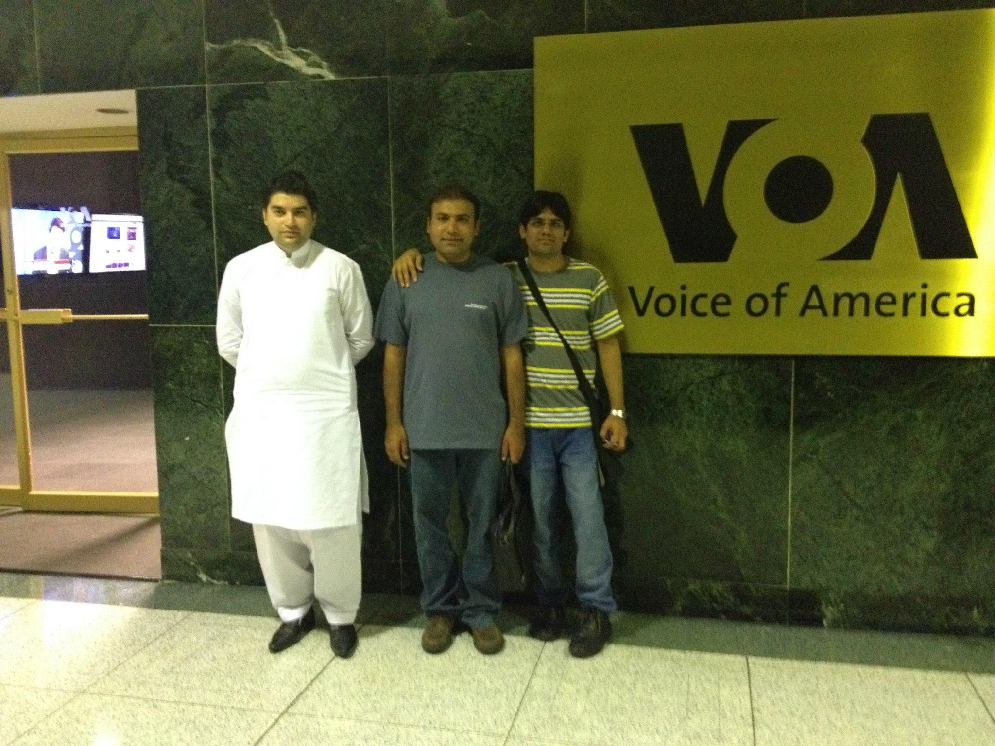 Visited Voice of America (VoA)