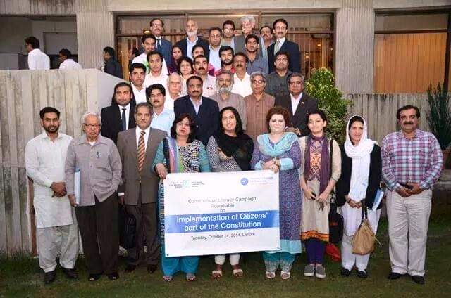 Workshop on Implementation of Constitution.